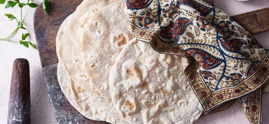 Rye tortillas recipe. Calorie, chemical composition and nutritional value.