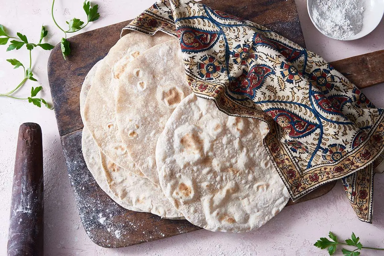 Rye tortillas recipe. Calorie, chemical composition and nutritional value.