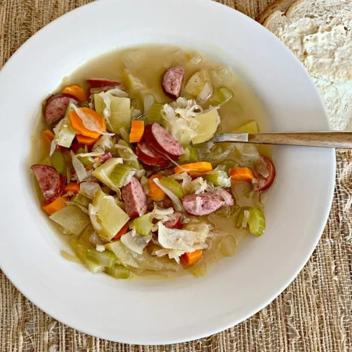 Sauerkraut Soup Recipe 1-132 each. Calorie, chemical composition and nutritional value.