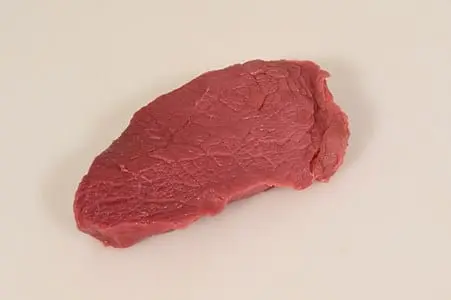 Selected beef, probe, lean meat, raw
