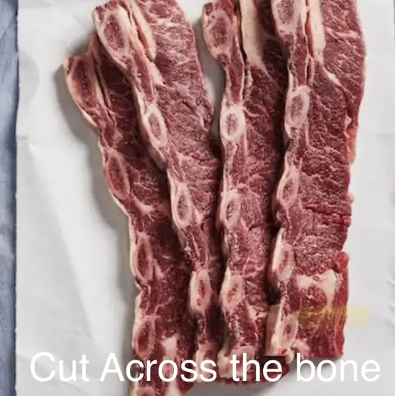 Selected beef, ribs, thin edge (ribs 10-12), meat with fat removed to 1/8 ″, fried