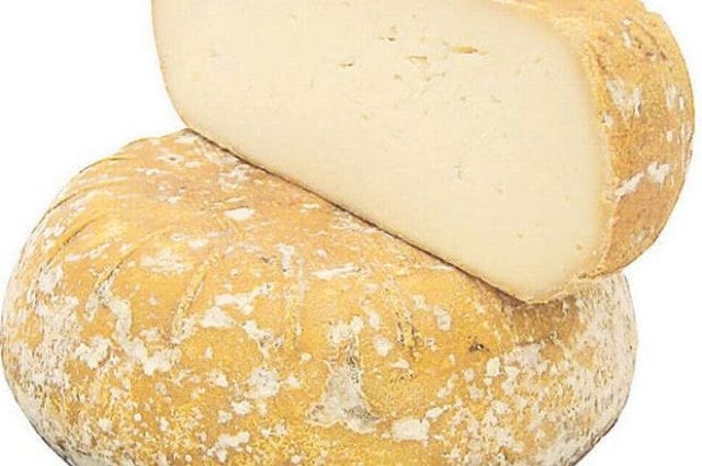 Semi-hard goat cheese, mdzh 55% dry in-ve