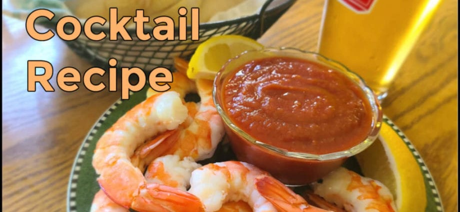 Shrimp Cocktail Recipe. Calorie, chemical composition and nutritional value.