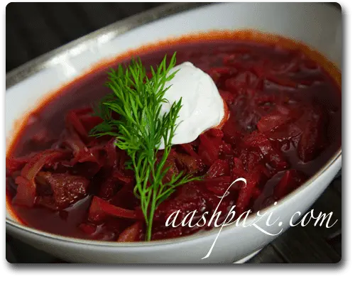 Siberian borsch recipe. Calorie, chemical composition and nutritional value.