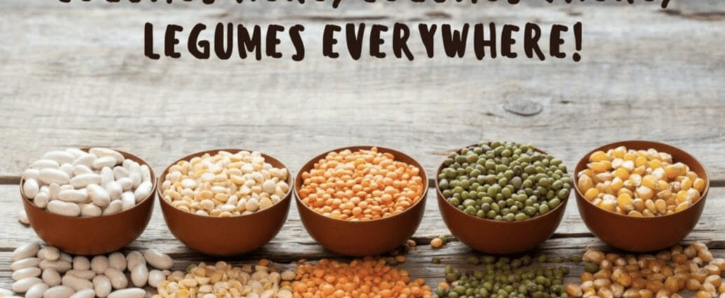 Legumes calories and nutrients
