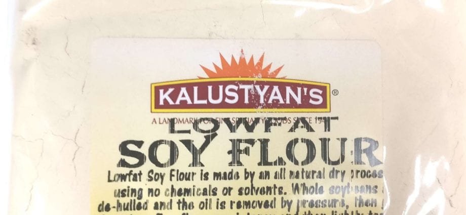 Soy flour, low-fat