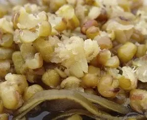 Soybeans, Mature, fried without oil
