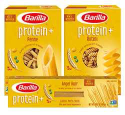 Spagetti berikad med protein, torr