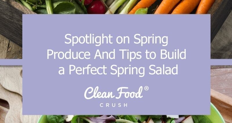 Spring salad recipe. Calorie, chemical composition and nutritional value.