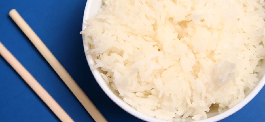 Steamed rice recipe. Calorie, chemical composition and nutritional value.