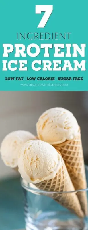 Sugar-free skim ice cream