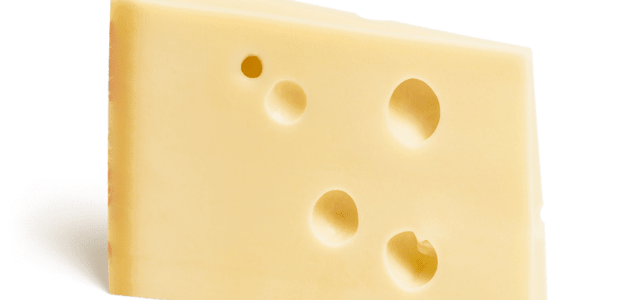 Swiss cheese 31% fat, mdzh 50% dry in-ve