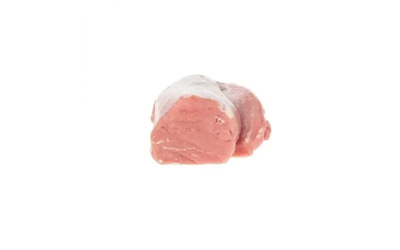 Veal, butt, only meat