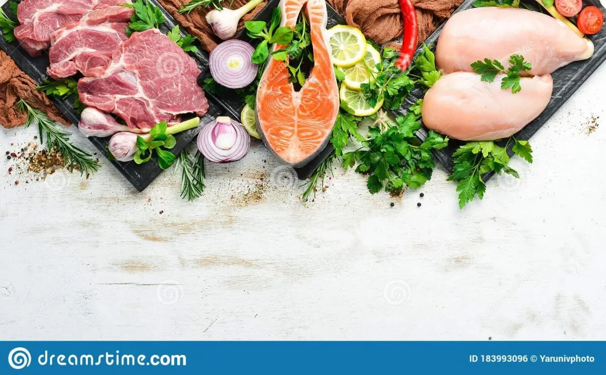 Veal, meat set, meat only