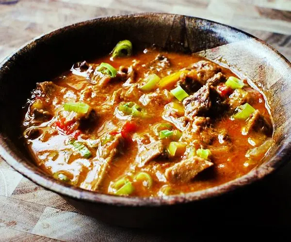 Veal spleen stew