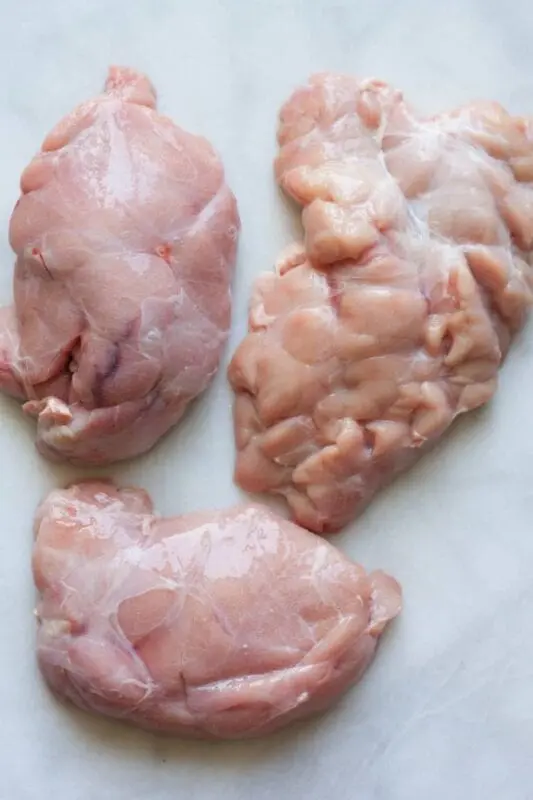 Veal thymus gland, stewed