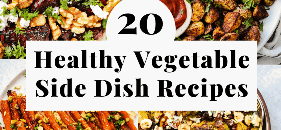 Vegetable side dish recipe 8. Calorie, chemical composition and nutritional value.