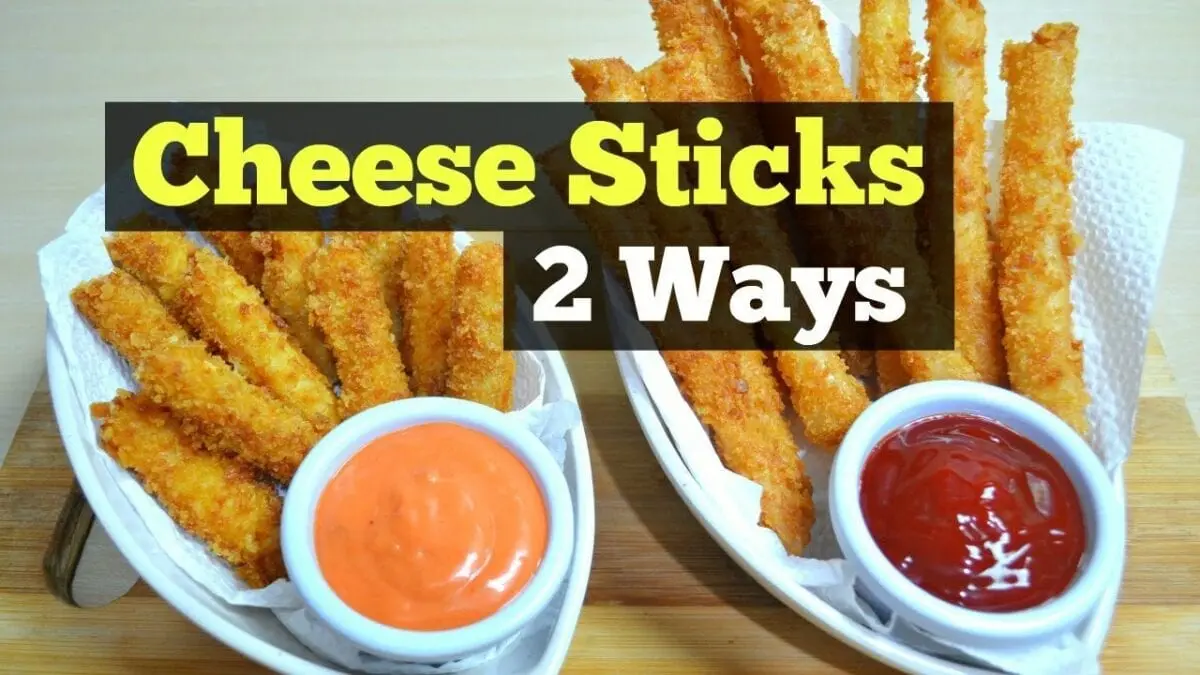 Video recipe for cheese sticks