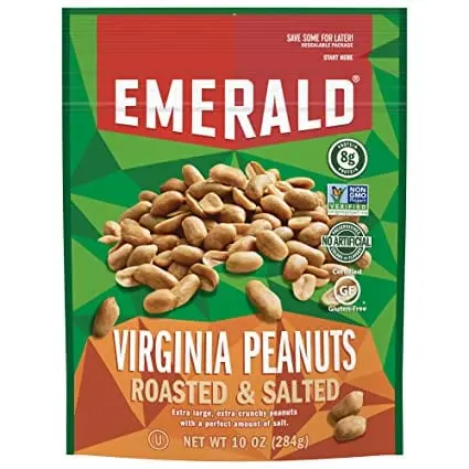 Virginia Peanuts roasted on oil, without salt