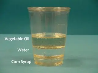 Water, with corn syrup and / or sugar and low calorie sweetener, fruit flavored