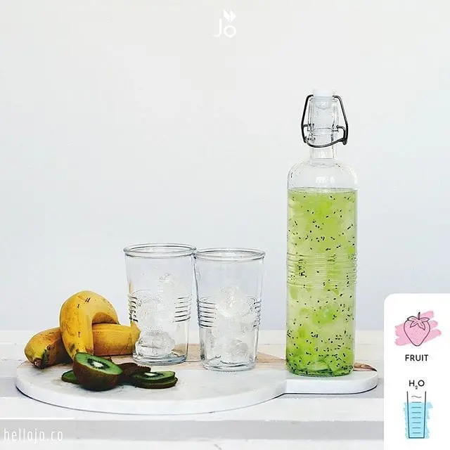 Water, with extra vitamins and minerals, bottled, sweetened, assorted fruit flavor.
