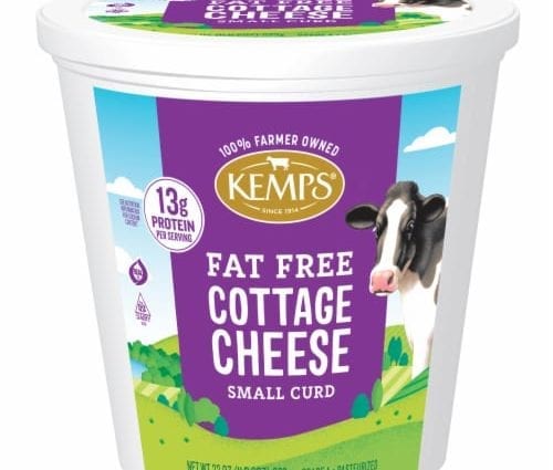Wet fat-free cottage cheese