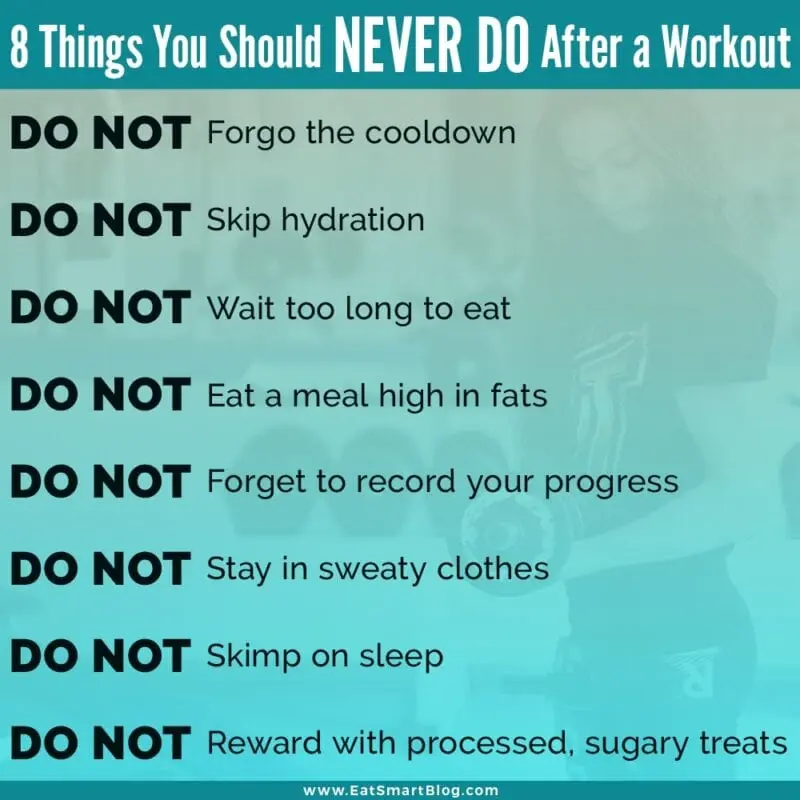 What not to do after eating