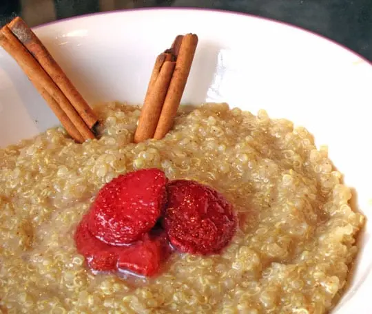 Wheat porridge liquid, cooked in water, with salt