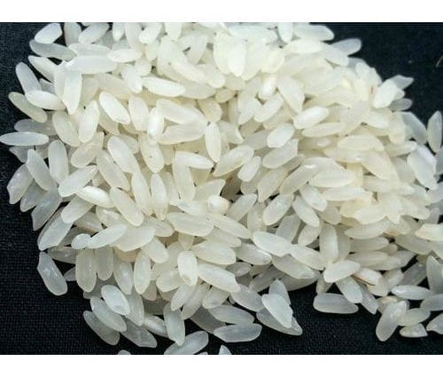 White short-grain rice, enriched, dry