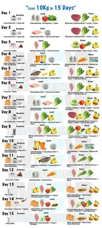 List of diets for weight loss