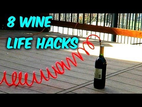 8 cool life hacks for wine lovers