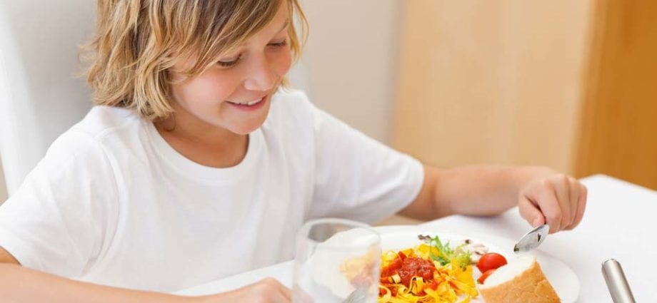 A child&#8217;s meals affect his future success.