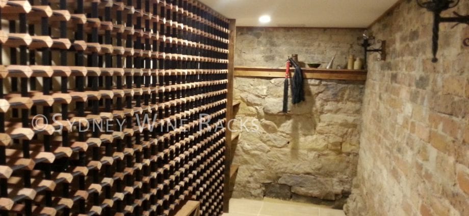 An Australian built a wine cellar in a completely unexpected place