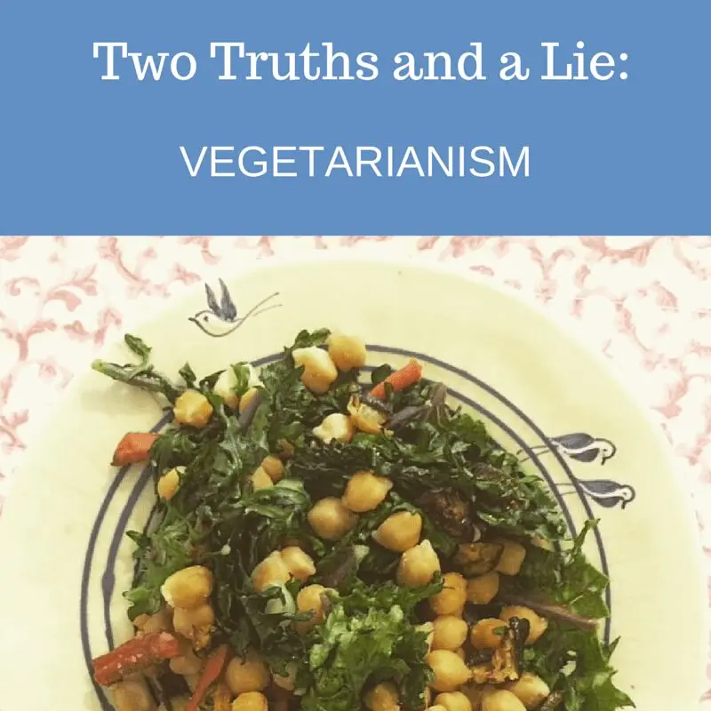 Another lie about vegetarianism