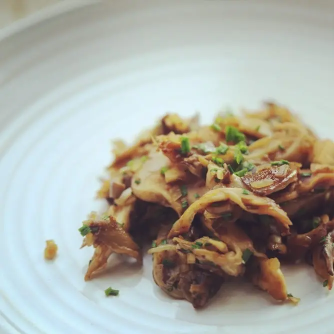 Is it possible to fry pickled and canned champignons in a pan