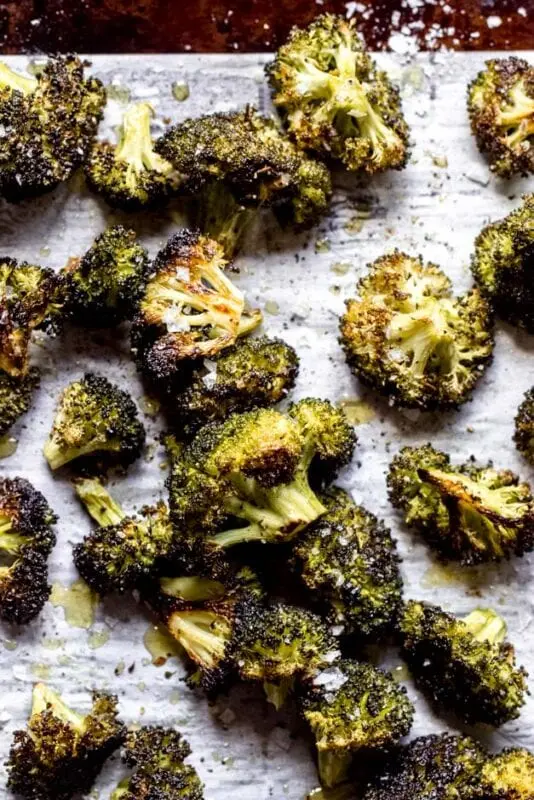 Baked broccoli