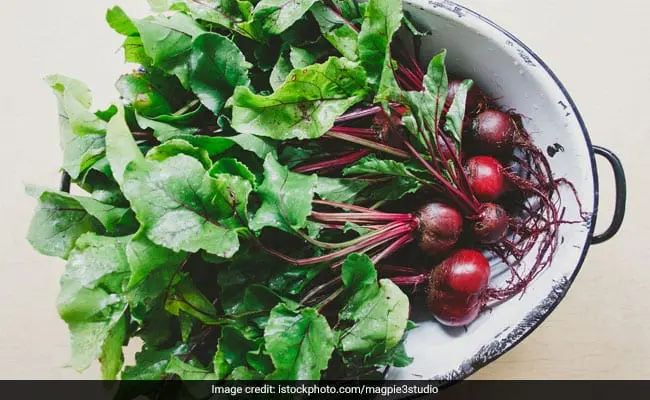 Beet tops for the winter