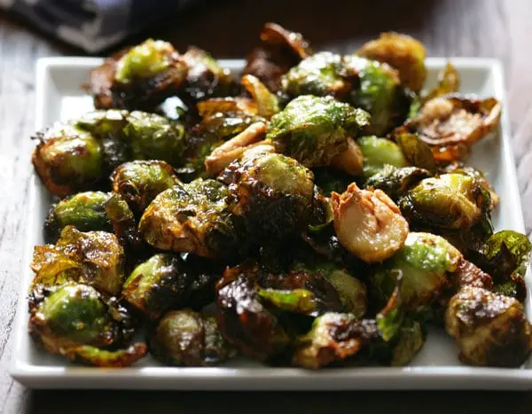 Brussels sprouts with garlic