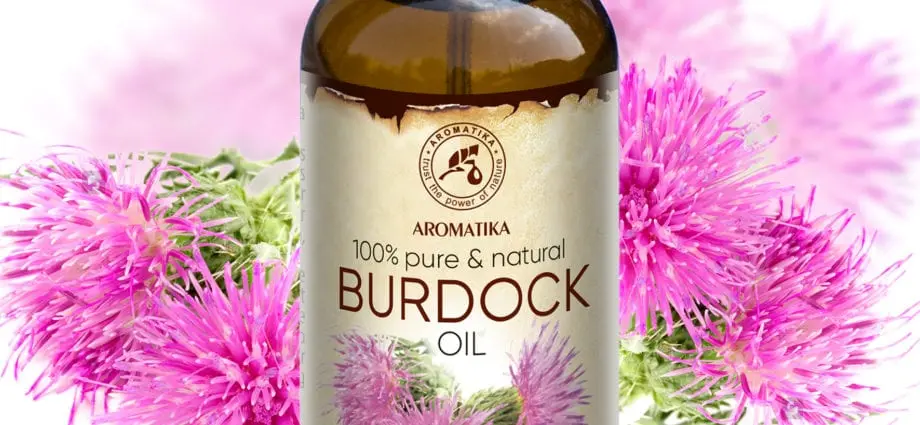 Burdock oil &#8211; natural cosmetologist