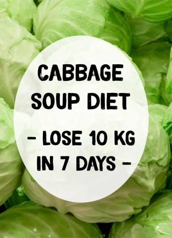 Cabbage diet &#8211; weight loss up to 10 kilograms in 10 days