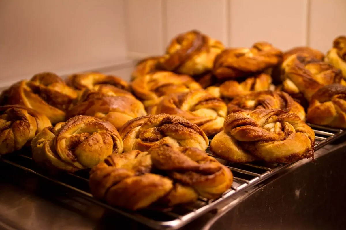 Cinnamon Roll Day in Sweden (Kanelbullens dag)