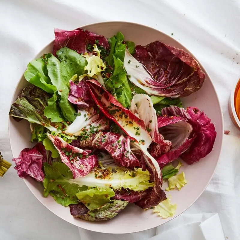 Cooking chicory salad