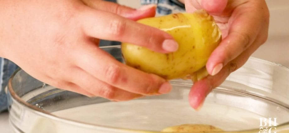 Do I need to peel potatoes when cooking?