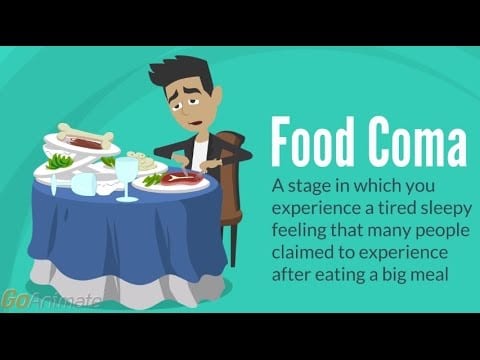 Do you feel sleepy after eating? 5 secrets of efficiency