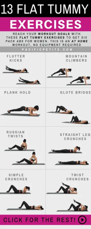 Exercises for a flat stomach