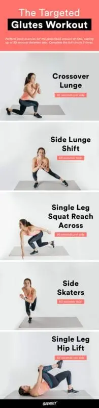 Exercises for the buttocks