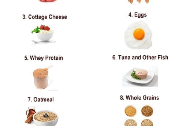 Hrana za dobivanje mišićne mase