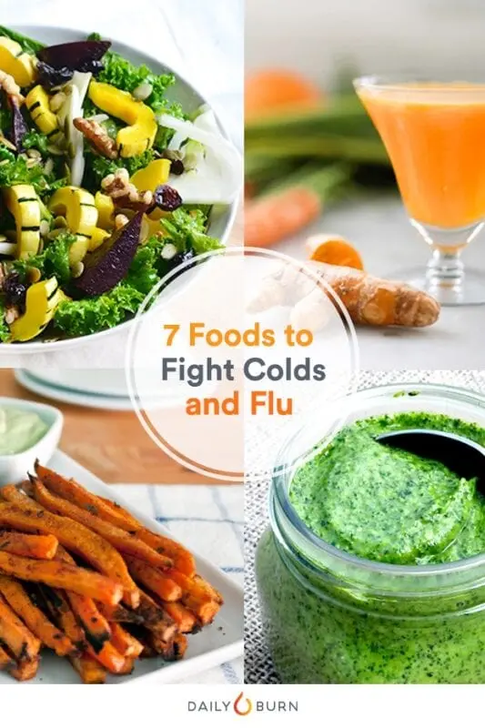 Foods that fight colds well