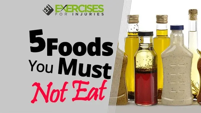 Foods that must not be frozen