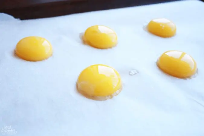 Frozen yolk